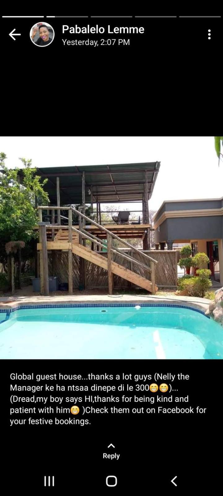 Global Guest House Kasane Exterior foto